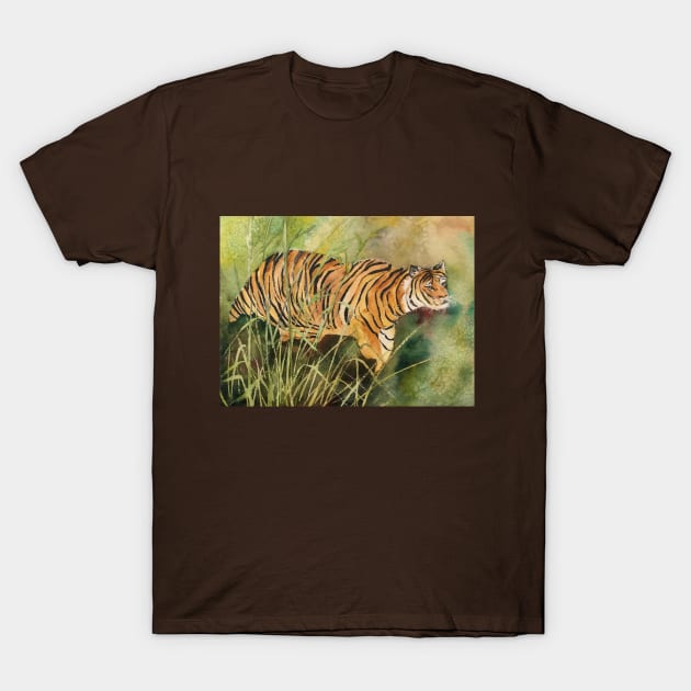 Tiger T-Shirt by Cwang